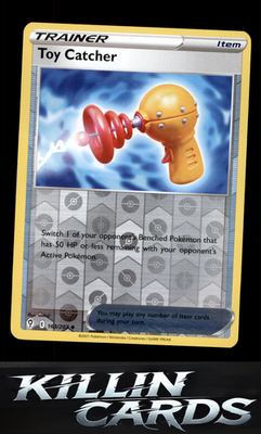 Reverse Holofoil Toy Catcher 163/203 Pokemon Uncommon SWSH07: Evolving Skies Car