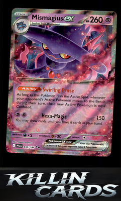Mismagius ex - 036/094 036/094 Pokemon Double Rare ME02: Phantasmal Flames Card