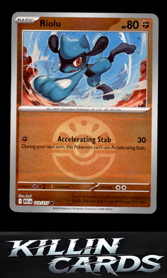 Reverse Holofoil Riolu (Friend Ball) 112/217 Pokemon Common ME: Ascended Heroes