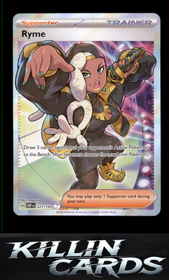 Ryme - 221/197 221/197 Pokemon Ultra Rare SV03: Obsidian Flames Card NM