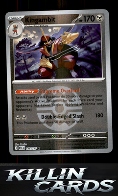 Kingambit (Energy Symbol Pattern) 148/217 Pokemon Rare ME: Ascended Heroes Card