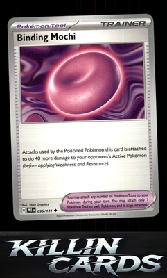 Binding Mochi 095/131 Pokemon Uncommon SV: Prismatic Evolutions Card NM