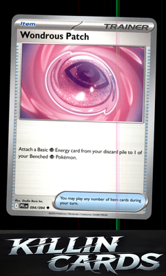 Wondrous Patch 094/094 Pokemon Uncommon ME02: Phantasmal Flames Card NM