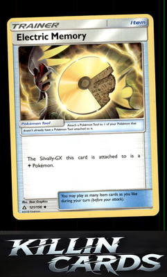 Electric Memory 121/156 Pokemon Uncommon SM - Ultra Prism Card LP