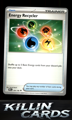 Energy Recycler 164/182 Pokemon Uncommon SV10: Destined Rivals Card NM
