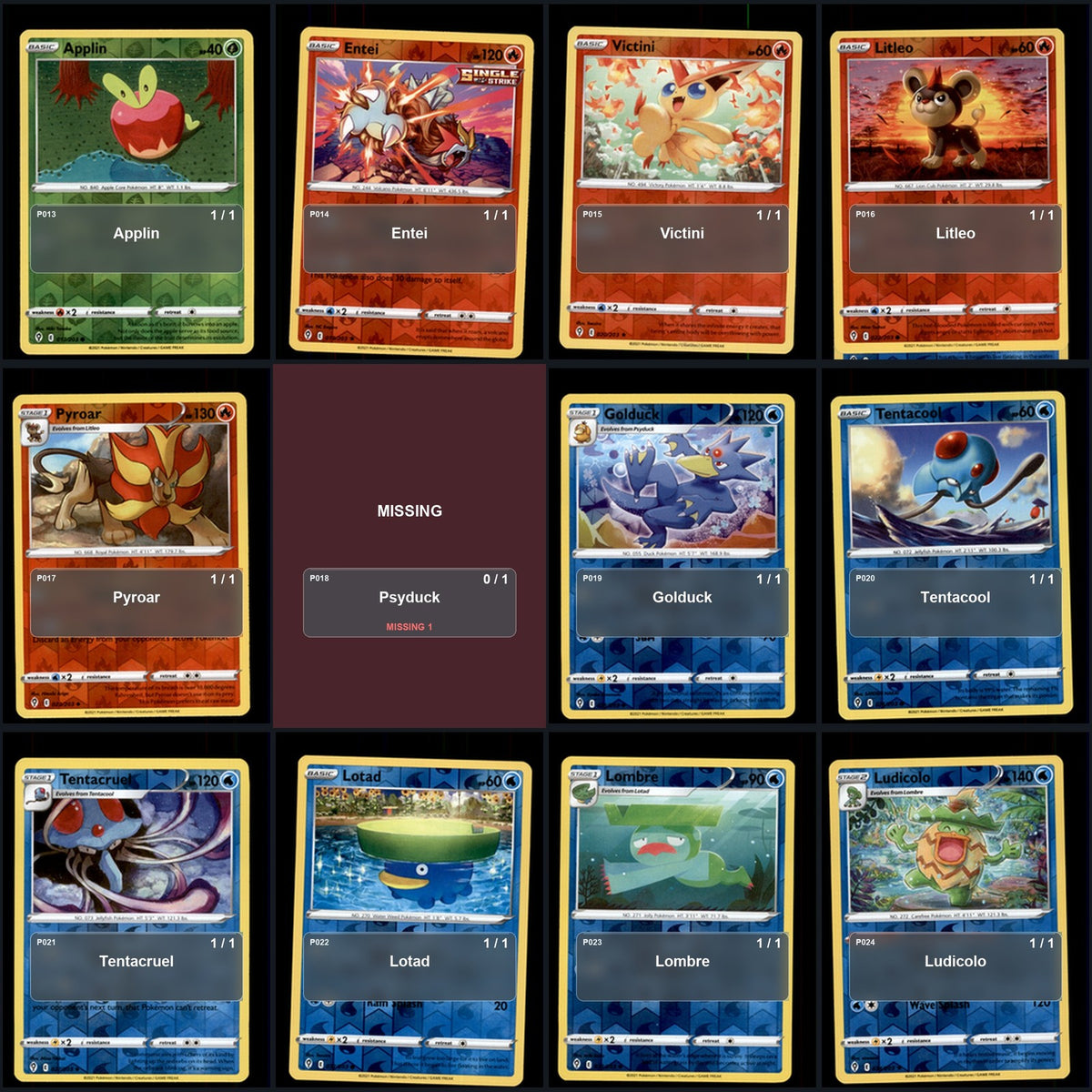 Pokemon TCG SWSH07: Evolving Skies Reverse Holo Master Set 126 Reverse Holo Card