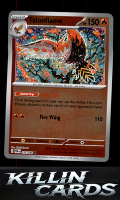 Reverse Holofoil Talonflame - 014/088 014/088 Pokemon Uncommon ME03: Perfect Ord