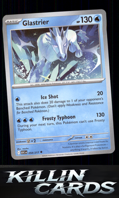 Glastrier 054/217 Pokemon Uncommon ME: Ascended Heroes Card NM