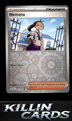Reverse Holofoil Nemona - 082/091 082/091 Pokemon Common SV: Paldean Fates Card