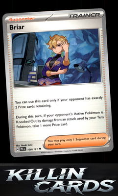 Briar 100/131 Pokemon Uncommon SV: Prismatic Evolutions Card NM