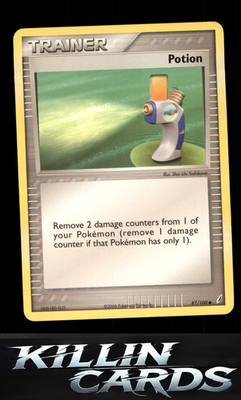 Potion 87/100 Pokemon Common Crystal Guardians Card NM