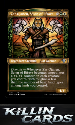 Zar Ojanen, Scion of Efrava (Showcase) 326 Magic U Dominaria United Card NM