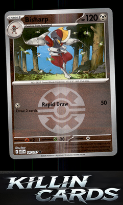 Reverse Holofoil Bisharp (Quick Ball) 147/217 Pokemon Common ME: Ascended Heroes