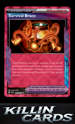 Survival Brace 164/167 Pokemon ACE SPEC Rare SV06: Twilight Masquerade Card NM