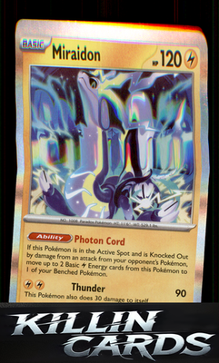 Miraidon 080/198 Pokemon Rare SV01: Scarlet & Violet Base Set Card NM
