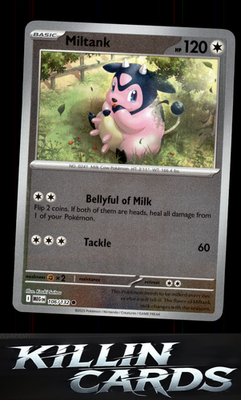 Reverse Holofoil Miltank 106/132 Pokemon Common ME01: Mega Evolution Card NM