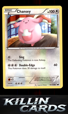 Chansey (80) 80/108 Pokemon Common Dark Explorers Card LP