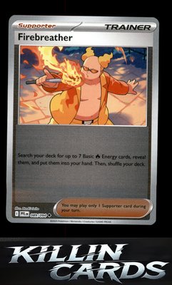 Reverse Holofoil Firebreather - 089/094 089/094 Pokemon Uncommon ME02: Phantasma