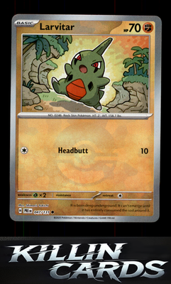 Larvitar (Poke Ball Pattern) 047/131 Pokemon Common SV: Prismatic Evolutions Car