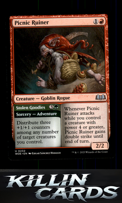 Picnic Ruiner 232 Magic U Wilds of Eldraine Card NM