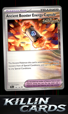 Ancient Booster Energy Capsule 140/162 Pokemon Uncommon SV05: Temporal Forces Ca