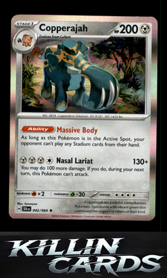 Copperajah 042/064 Pokemon Rare SV: Shrouded Fable Card NM