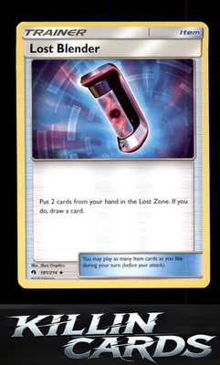 Lost Blender 181/214 Pokemon Uncommon SM - Lost Thunder Card NM