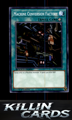 1st Edition Machine Conversion Factory SBSC-EN028 YuGiOh Common Speed Duel: Scar