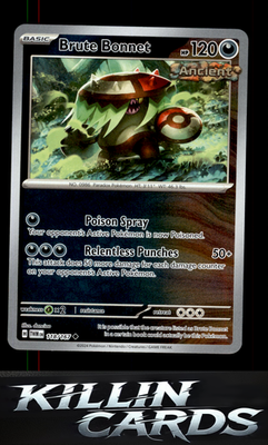 Reverse Holofoil Brute Bonnet 118/167 Pokemon Uncommon SV06: Twilight Masquerade