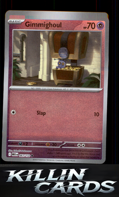 Reverse Holofoil Gimmighoul 067/132 Pokemon Common ME01: Mega Evolution Card NM