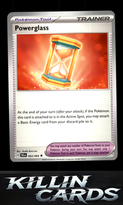 Powerglass - 063/064 063/064 Pokemon Uncommon SV: Shrouded Fable Card NM