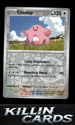 Reverse Holofoil Chansey - 133/167 133/167 Pokemon Common SV06: Twilight Masquer
