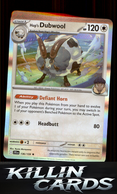 Hop's Dubwool (Cosmos Holo) 136/159 Pokemon Holo Rare Miscellaneous Cards & Prod