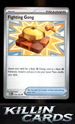 Fighting Gong - 116/132 116/132 Pokemon Uncommon ME01: Mega Evolution Card NM