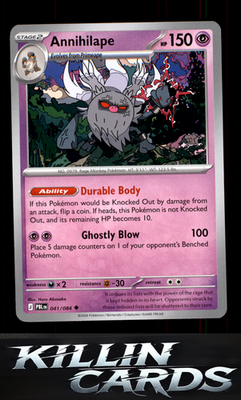 Annihilape 041/084 Pokemon Uncommon ME05: Pitch Black Card NM