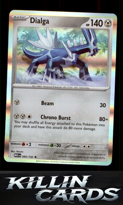 Dialga 095/132 Pokemon Rare ME01: Mega Evolution Card NM
