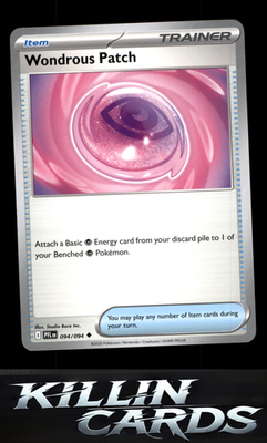 Wondrous Patch 094/094 Pokemon Uncommon ME02: Phantasmal Flames Card NM