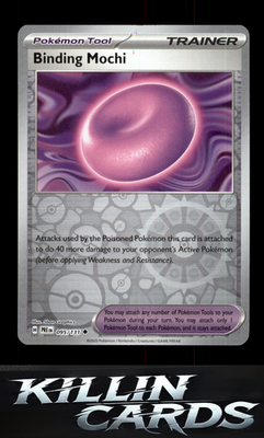 Reverse Holofoil Binding Mochi 095/131 Pokemon Uncommon SV: Prismatic Evolutions