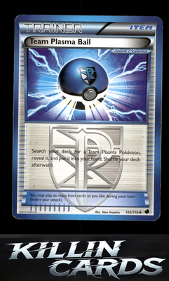 Team Plasma Ball (Team Plasma) 105/116 Pokemon Uncommon Plasma Freeze Card LP