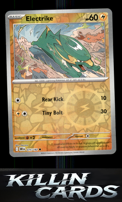 Reverse Holofoil Electrike - 075/182 075/182 Pokemon Common SV10: Destined Rival