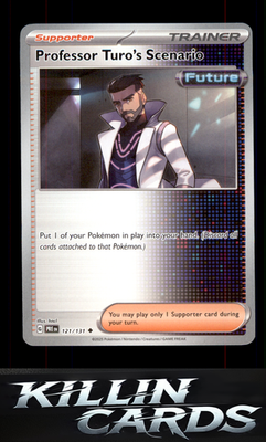 Professor Turo's Scenario 121/131 Pokemon Uncommon SV: Prismatic Evolutions Card