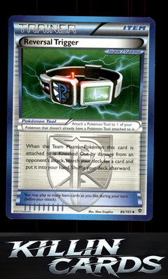 Reversal Trigger (Team Plasma) 86/101 Pokemon Uncommon Plasma Blast Card LP