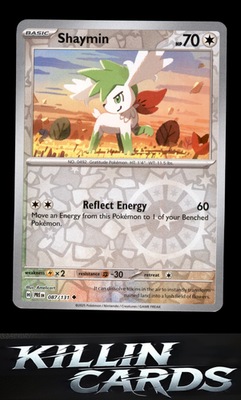 Reverse Holofoil Shaymin 087/131 Pokemon Uncommon SV: Prismatic Evolutions Card