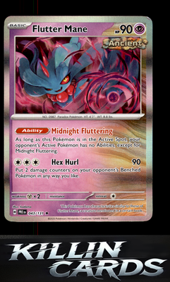 Flutter Mane 043/131 Pokemon Rare SV: Prismatic Evolutions Card NM