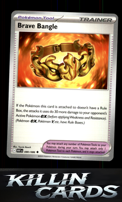 Brave Bangle 080/086 Pokemon Uncommon SV: White Flare Card NM