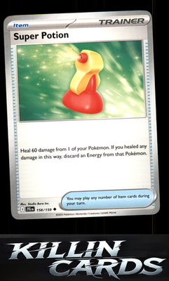 Super Potion 158/159 Pokemon Uncommon SV09: Journey Together Card NM