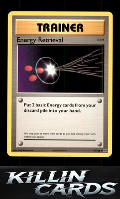 Energy Retrieval 77/108 Pokemon Uncommon XY - Evolutions Card LP