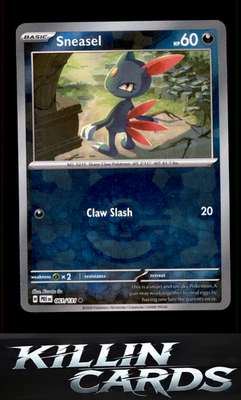 Sneasel (Poke Ball Pattern) 061/131 Pokemon Common SV: Prismatic Evolutions Card