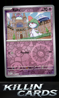 Reverse Holofoil Ralts - 084/198 084/198 Pokemon Common SV01: Scarlet & Violet B