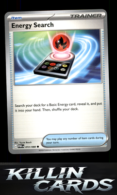 Energy Search 072/088 Pokemon Common ME03: Perfect Order Card NM